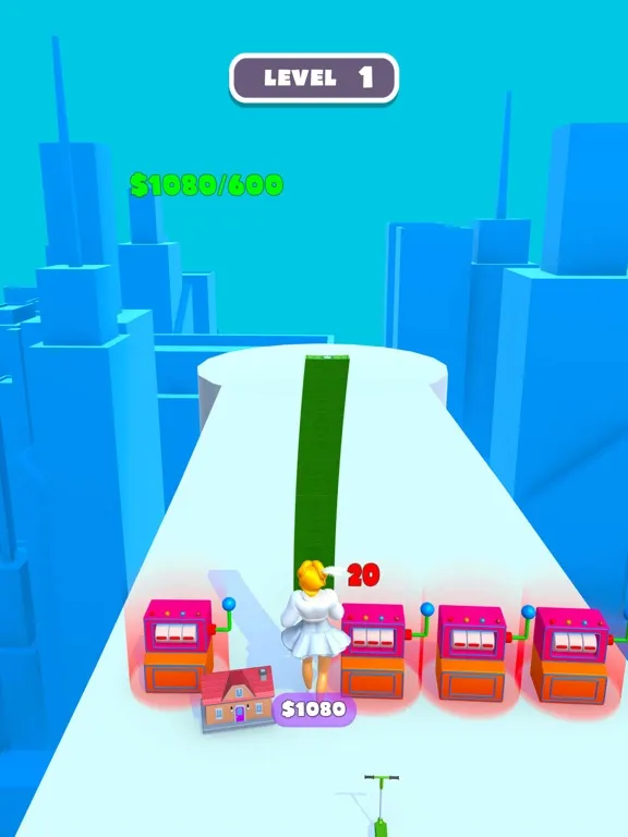 Tangkapan skrin Profit Runner iPad 
