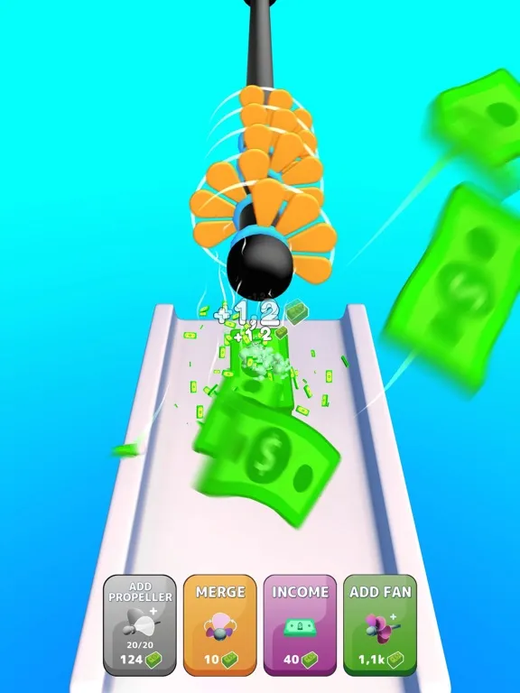 Money Fan Clicker iPad  Screenshots