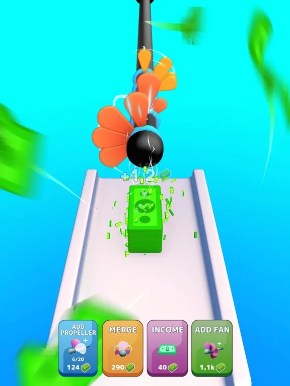 Money Fan Clicker iPad  Screenshots