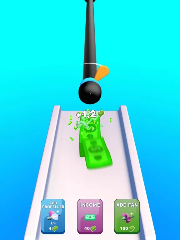 Money Fan Clicker iPad  Screenshots