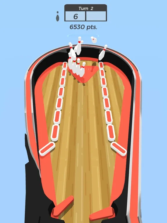 Capturas de tela do Pinball Bowling 3D iPad 