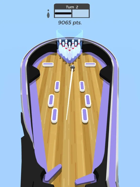 Capturas de tela do Pinball Bowling 3D iPad 