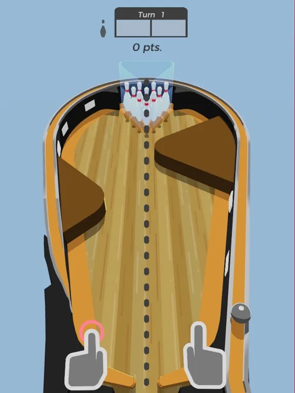 Capturas de tela do Pinball Bowling 3D iPad 