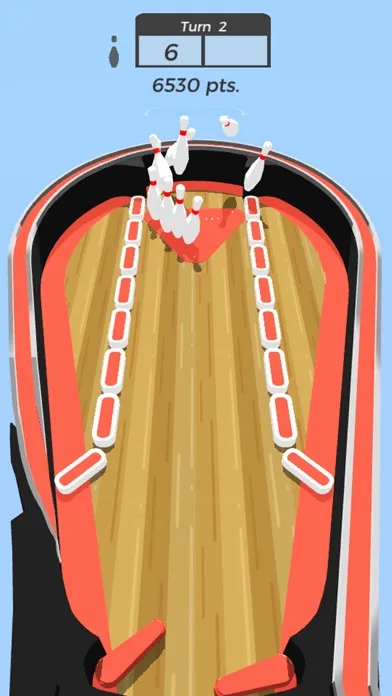 Capturas de tela do Pinball Bowling 3D