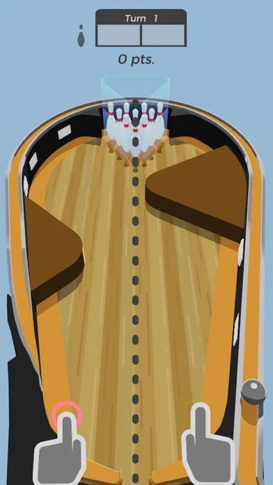 Capturas de tela do Pinball Bowling 3D