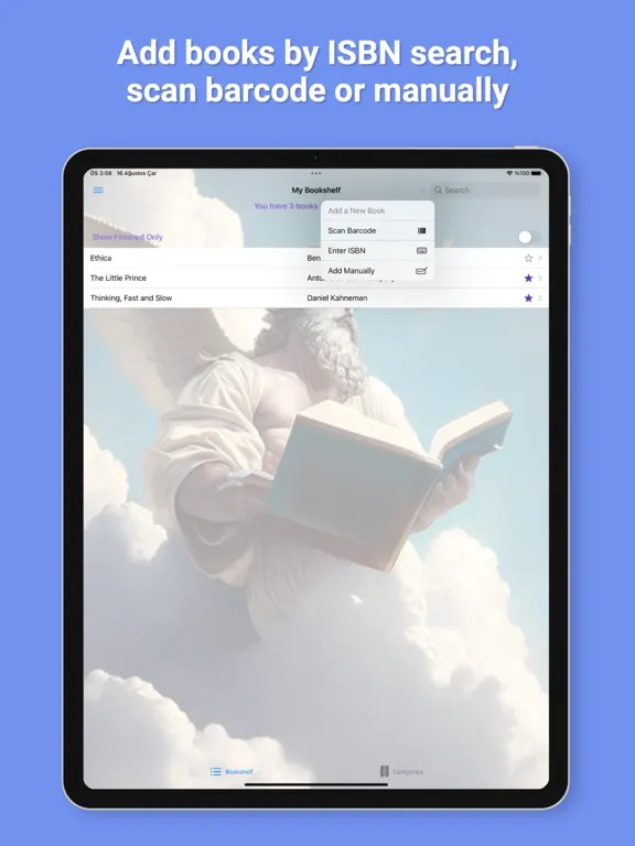Book Tracker App - Ex Libris iPad 應用截圖