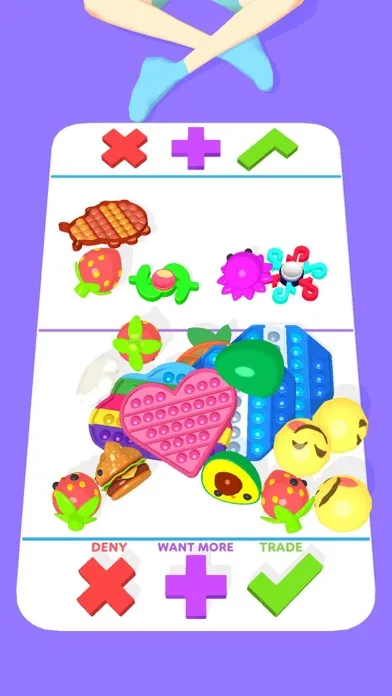 Captures d'écran de Fidget Trading 3D- Toy Collect