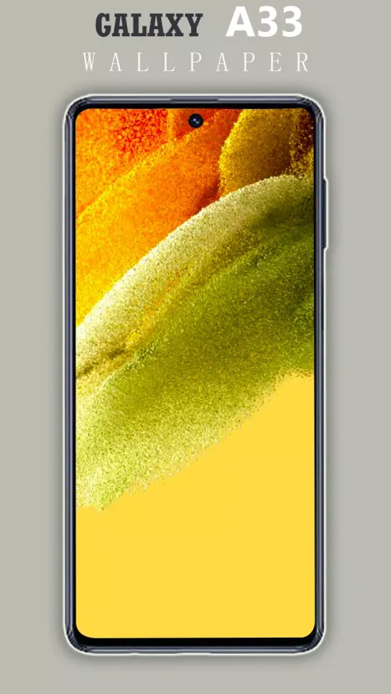 Tangkapan layar Samsung A33 Launcher