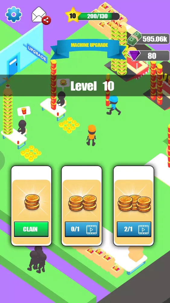 صور Idle Burger Shop Tycoon 3D