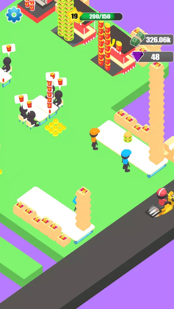 صور Idle Burger Shop Tycoon 3D