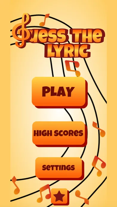 Tangkapan skrin Guess The Lyric