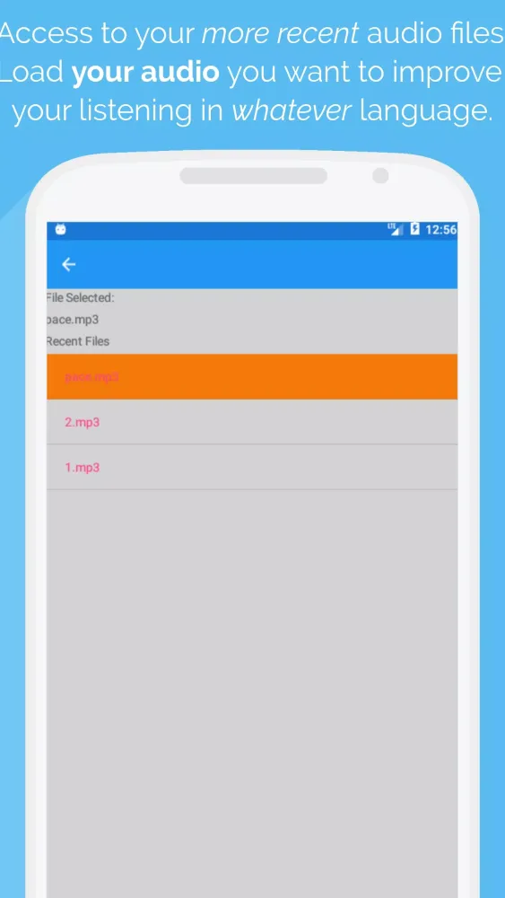 Auto Repeat Audio Player Screenshots