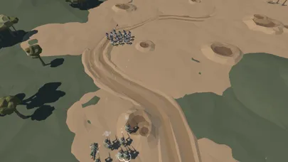 Tangkapan skrin Steel Generals WWII Online RTS