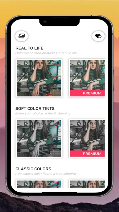 Presets : Photo Filters + स्क्रीनशॉट