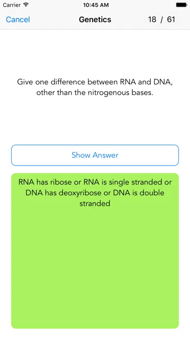 Leaving Cert Biology Q&A 2022 스크린샷