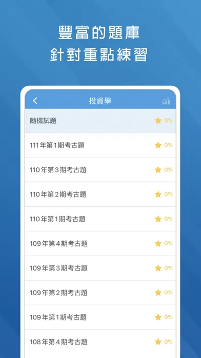 Capturas de pantalla de 金融證照考試題庫 - 保險證照 壽險 產險 信託 證券 期貨