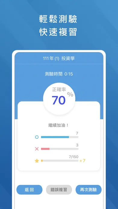 Capturas de pantalla de 金融證照考試題庫 - 保險證照 壽險 產險 信託 證券 期貨