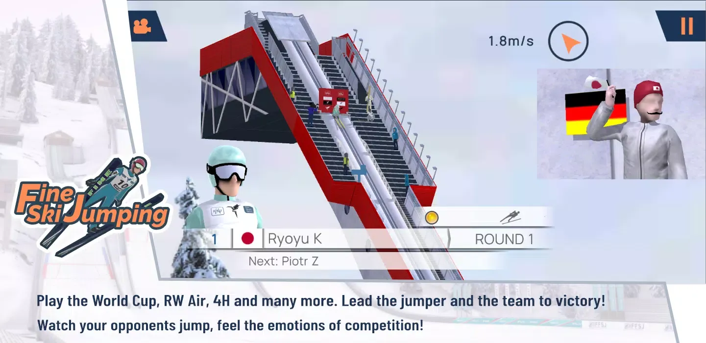 Fine Ski Jumping Screenshots