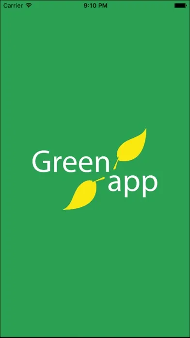 Tangkapan skrin GreenApp