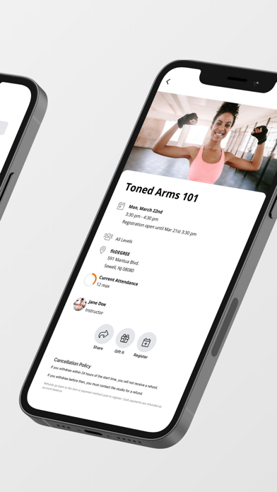 CoreFit Training應用截圖