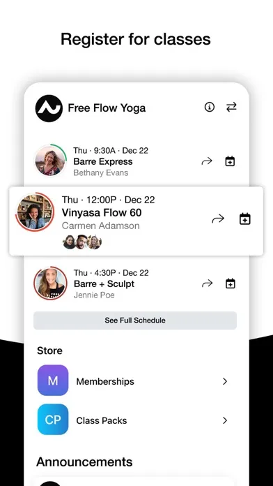 Free Flow Yoga سکرین شاٹس