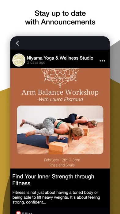 Niyama Yoga & Wellness應用截圖
