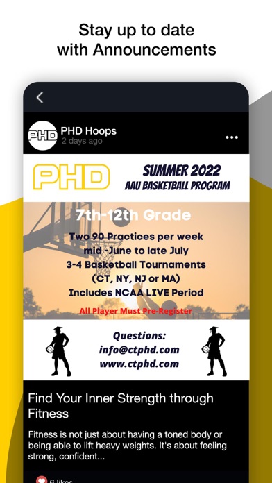 ภาพหน้าจอของ PHD Hoops