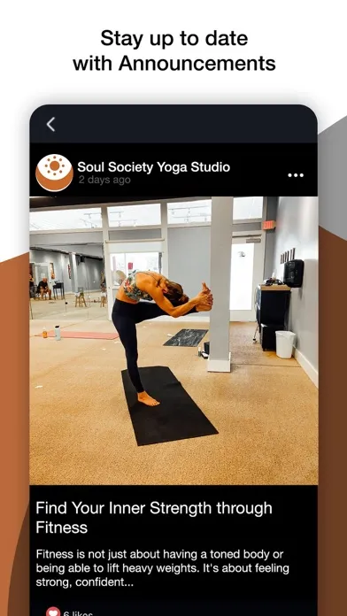 ภาพหน้าจอของ Soul Society Yoga