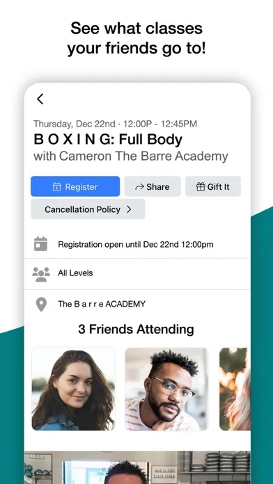 Screenshot di Barre ACADEMY