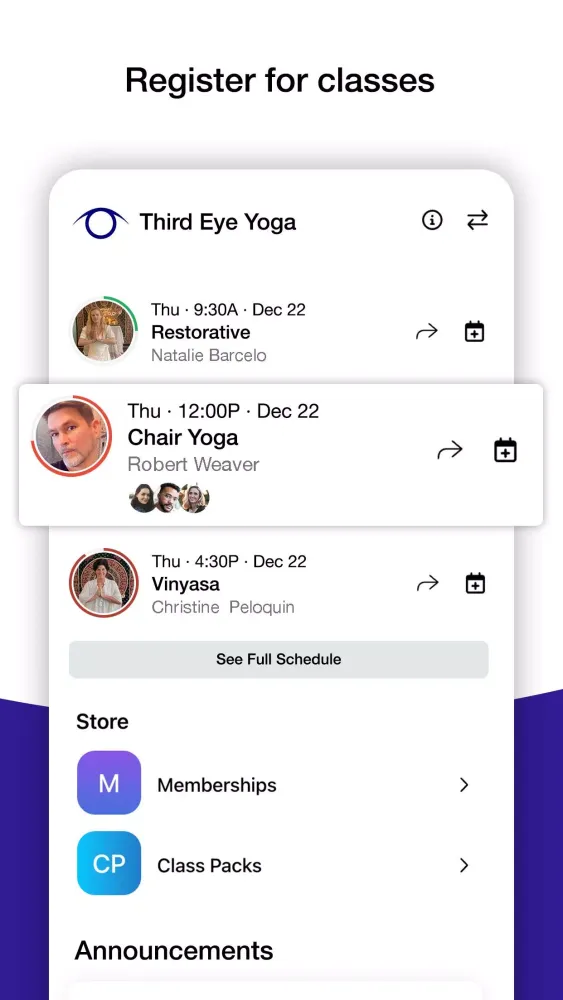 Скриншоты Third Eye Yoga