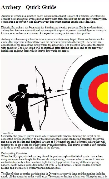 صور How to Play Archery