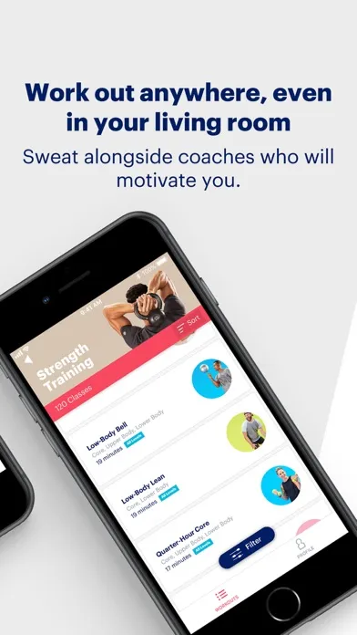Capturas de tela do ASICS Studio: At Home Workouts