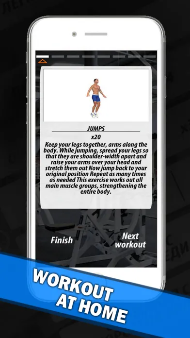 Ảnh chụp màn hình của Home Workout - Exercises