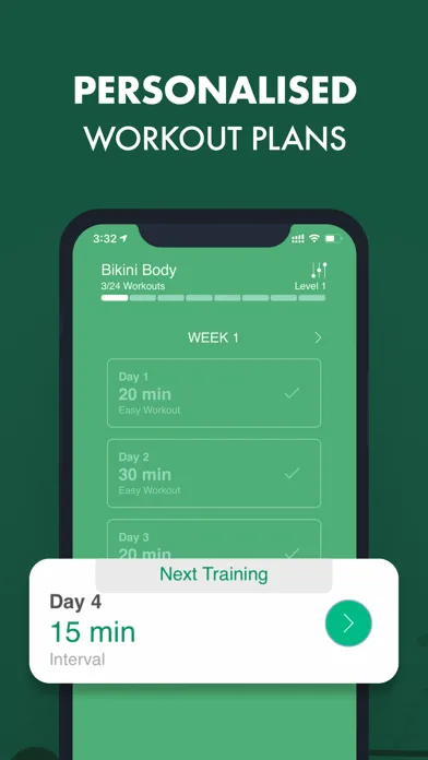 Bikini Body Running Coach App應用截圖