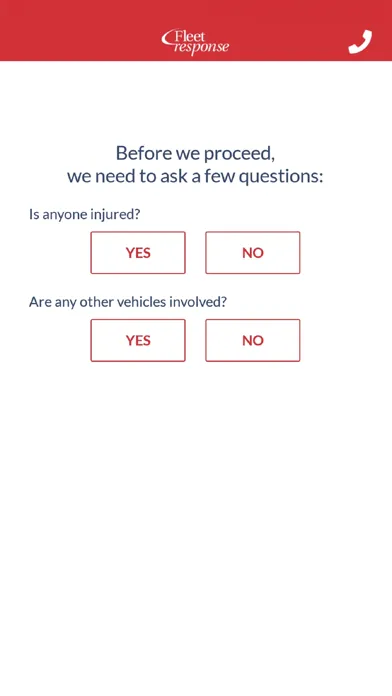 Fleet Response Mobile स्क्रीनशॉट