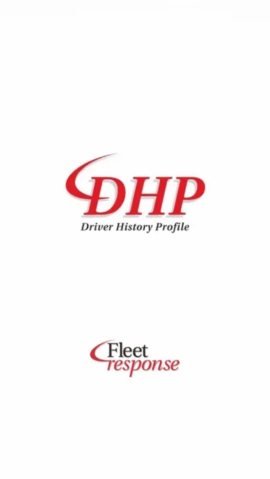 Driver History Profile Screenshots
