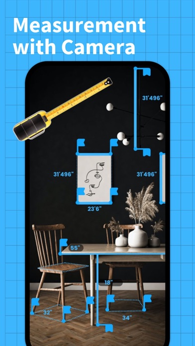 Tangkapan skrin AR Measure-3d Ruler