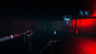 Capturas de tela do //Gun Kata//