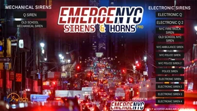 EmergeNYC Sirens & Horns Pro स्क्रीनशॉट