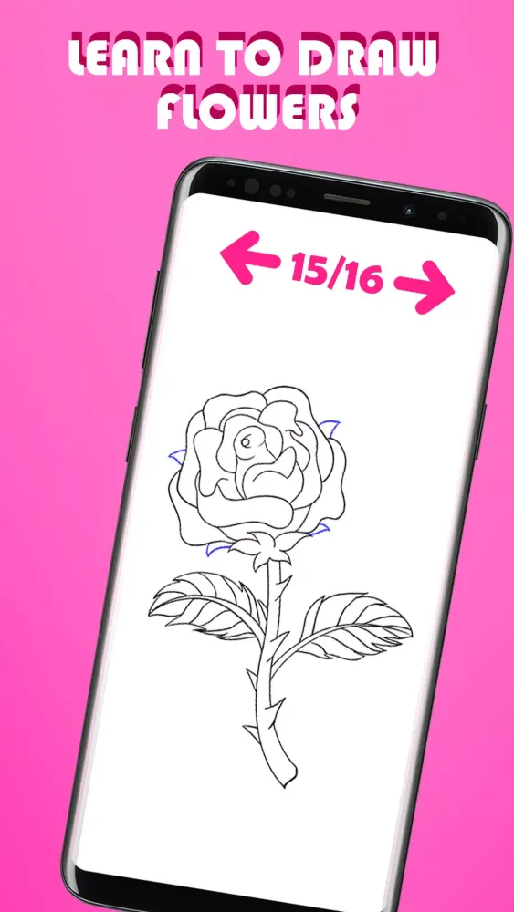 Draw Flowers Step By Step Screenshots