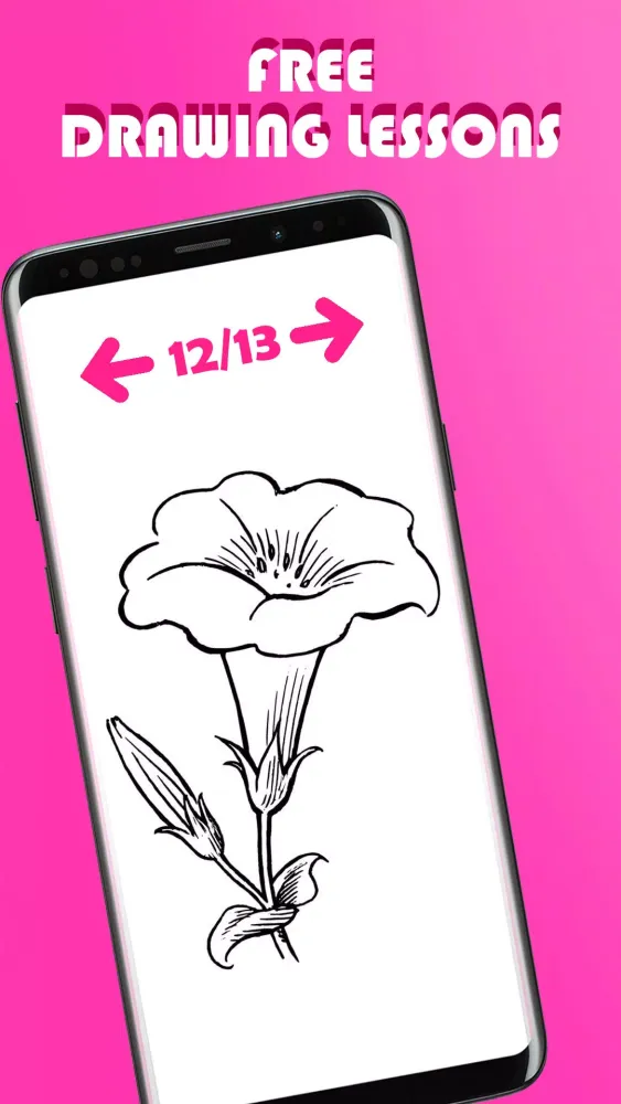 Draw Flowers Step By Step Screenshots