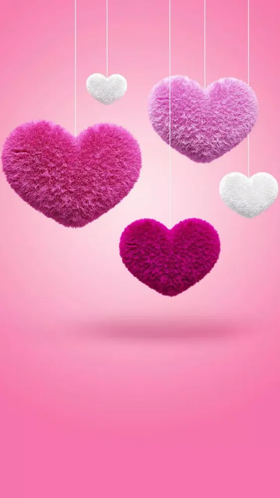 Fluffy Hearts Live Wallpaper Screenshots