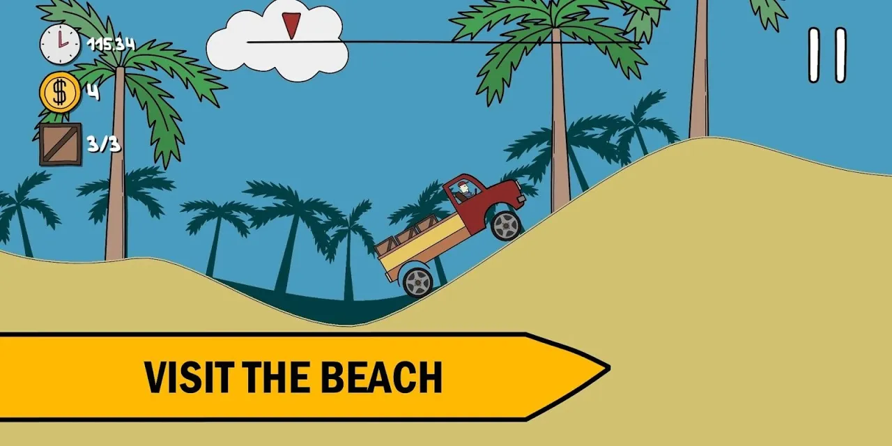 Hills, trees and truck! Screenshots