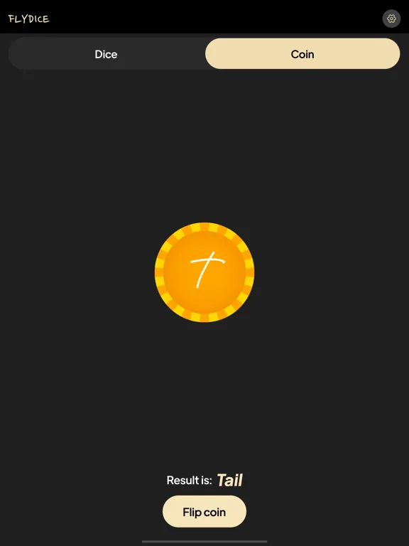 Captures d'écran de FlyDice - Dice and Coin Games iPad 