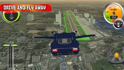 Ảnh chụp màn hình của Flying Car: City Driving Sim