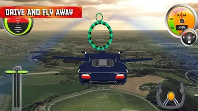 Ảnh chụp màn hình của Flying Car: City Driving Sim