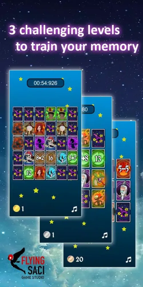Mathmages and The Memory Chall スクリーンショット