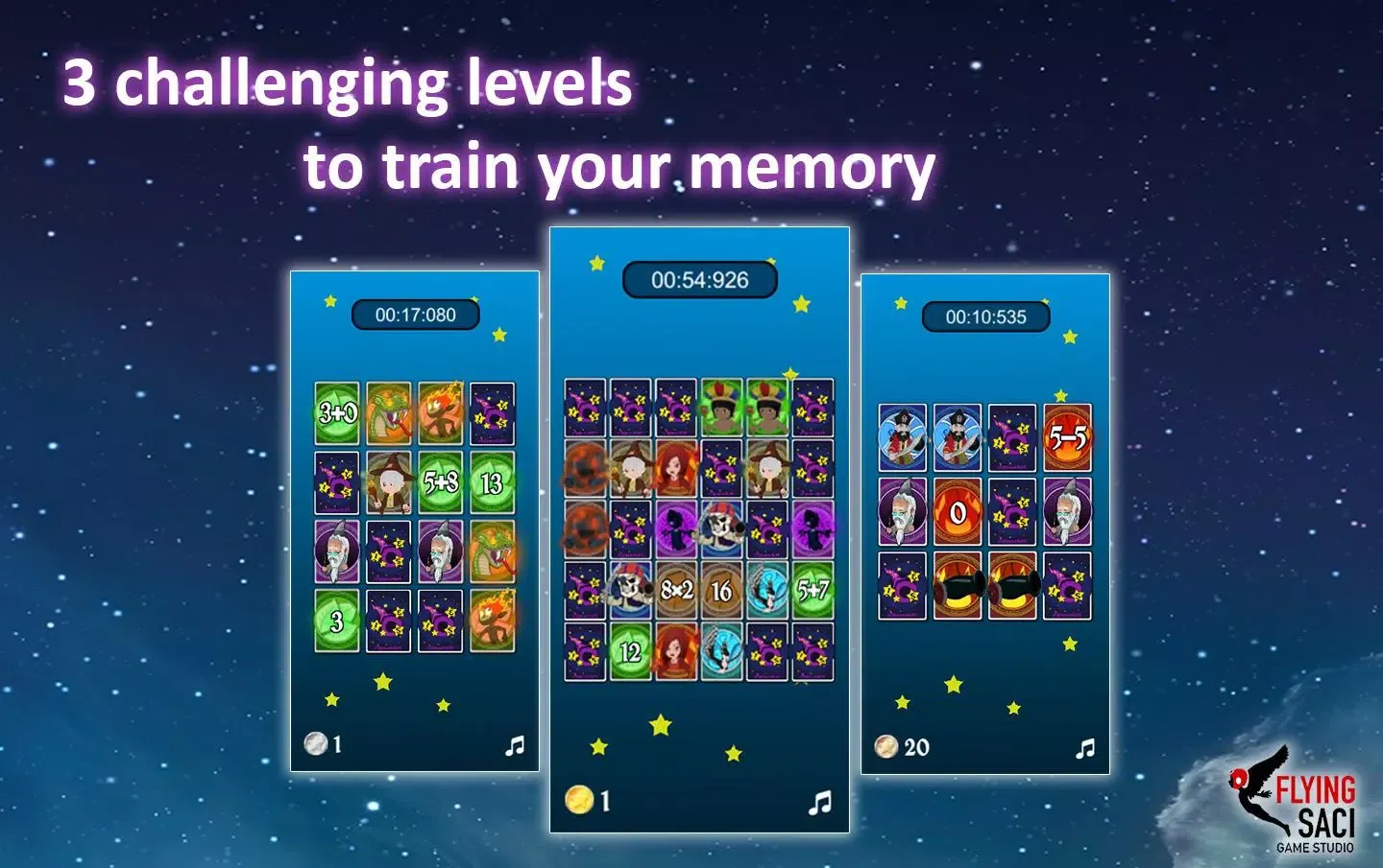 Mathmages and The Memory Chall スクリーンショット