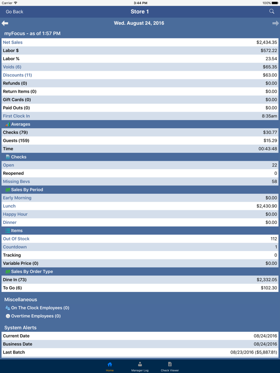 myFocus Mobile iPad  سکرین شاٹس