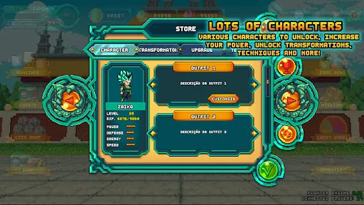 XENO BALL: LEGENDS WARRIORS Screenshots